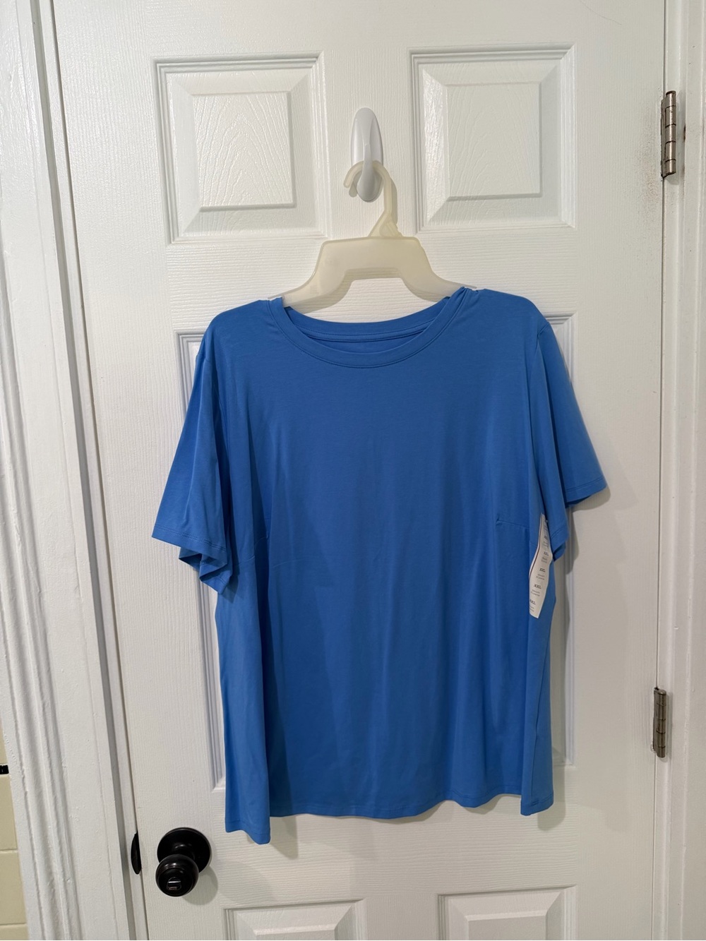Women’s Blue Short Sleeve Crewneck T-Shirt